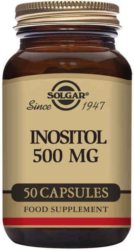 Inositol Solgar 500 mg 50 Kapsle od 523 Kč - Heureka.cz