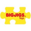 Bigjigs Toys dřevěné modré tříkolka