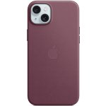Apple z tkaniny FineWoven s MagSafe na iPhone 15 Plus, listově zelené MT4F3ZM/A – Zboží Živě