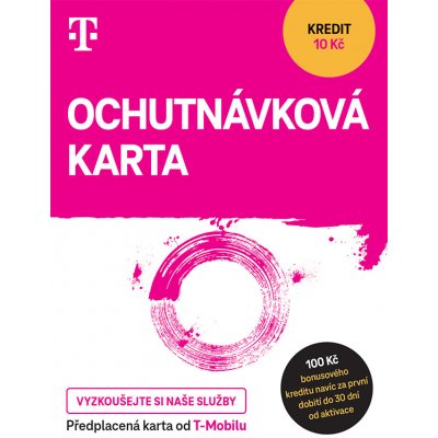 SIM karta T-Mobile Twist + KREDIT 10Kč – Zboží Živě