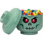 LEGO® úložná hlava velká Skeleton zelený LEGO40320811 – Zboží Dáma
