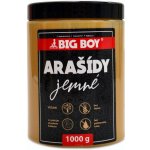 Big Boy arášídové máslo jemné 1 kg – Zboží Dáma
