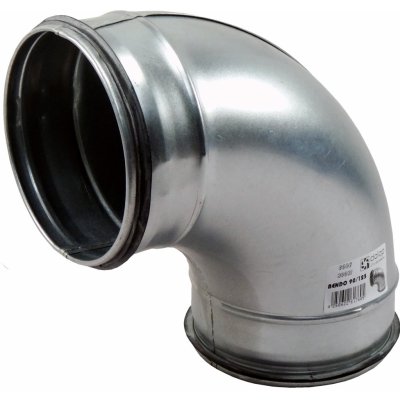 Dalap BEND-O 90 100 Kovové koleno kulaté 90° s těsnící gumou Ø 100 mm – Hledejceny.cz