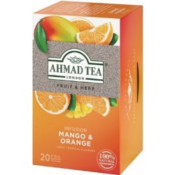 Ahmad Tea ovocný čaj mango a pomeranč 20 x 2 g