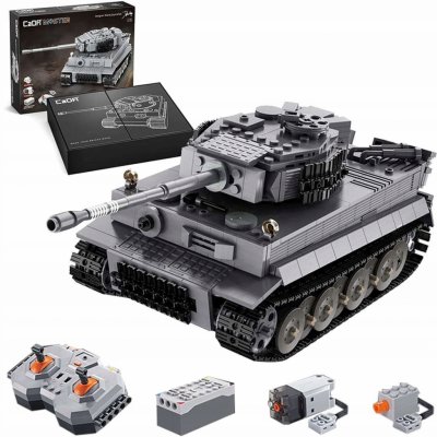 CADA Master Tank Tiger na dálkové ovládání 1:35 925 ks – Zboží Živě