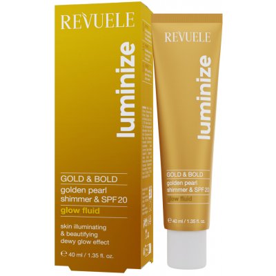 Revuele Luminize rozjasňující fluid SPF 20 Gold & Bold 40 ml – Zboží Dáma