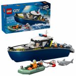 LEGO® City 60456 Honička v policejní lodi – Zboží Živě