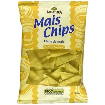 Alnatura BIO Chipsy kukuřičné Natur 125 g – Zboží Dáma
