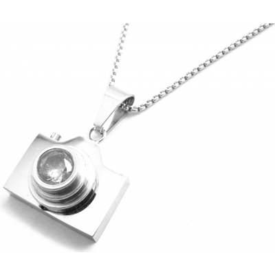 Steel Jewelry Náhrdelník fotoaparát NH180478 – Hledejceny.cz