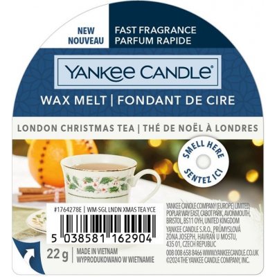 Yankee Candle vonný vosk Christmas London Christmas Tea 22 g – Zbozi.Blesk.cz