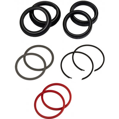 WP SUSPENSION kompletní servisní sada vidlice WP 43mm (olejová těsnění, prachovky, pojistky, podložky) (ARI107) (A | Zboží Auto