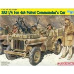 DRAGON Model Kit military 6724 SAS TON 4X4 PATROL COMMANDER'S CAR 1:4 1:35 – Zboží Dáma