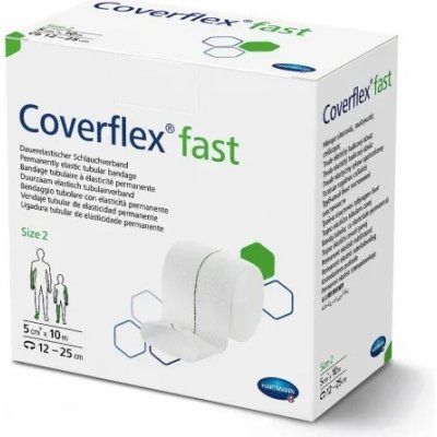 Coverflex Elastický hadicový obvaz fast—5 cm x 10 m – Hledejceny.cz
