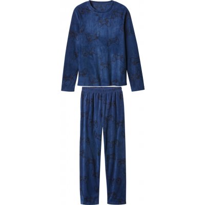Esmara fleecové pyžamo tm.modrá – Zboží Dáma