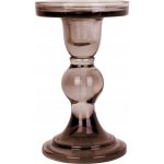 SKLENĚNÝ SVÍCEN HNĚDÝ ELEGANTNÍ MODERNÍ MOSS 14X8,5 CM – Zbozi.Blesk.cz