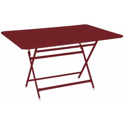 Fermob Caractére 128 x 90 cm kovový skládací stůl Červený – Hledejceny.cz