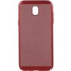 Pouzdro a kryt na mobilní telefon Pouzdro JustKing plastové s větráním Samsung Galaxy J5 2017 - červené