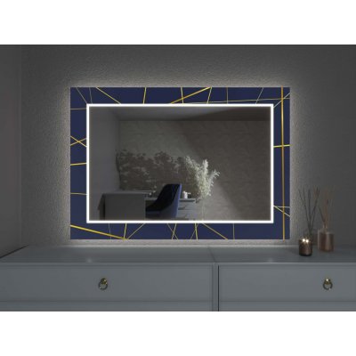 Artalo LED zrcadlo s dekorem D3 80 x 120 cm – Hledejceny.cz
