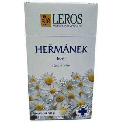Leros Heřmánek květ čaj sypaný 50 g – Zboží Mobilmania