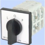 Elektromet Vačkový spínač L-0-P 3P 25A IP44 s čelním panelem 922527 – Hledejceny.cz