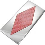 Spona na peníze Ocelová s kosočtvercem – Zboží Dáma