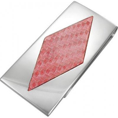 Spona na peníze Ocelová s kosočtvercem – Zboží Dáma