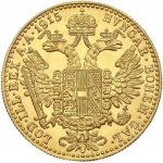 Münze Österreich Zlatá mince 1 Dukát Františka Josefa I. 1915 Novoražba Nové mince 3,49 g – Zboží Mobilmania
