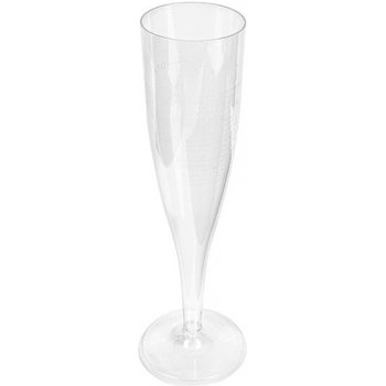 gastro obaly s.r.o. Sklenka plast transparentní na šampaňské 100ml