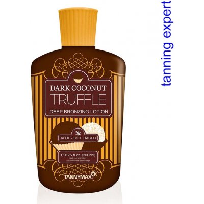 Tannymaxx Dark Coconut Truffle opalovací krém do solária 200 ml – Zbozi.Blesk.cz