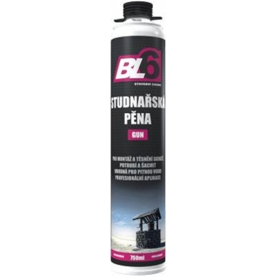 BL6 PU studnařská a kanalizační pěna GUN 750 ml – HobbyKompas.cz