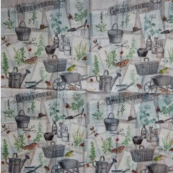 Home fashion Ubrousky Green house 33x33cm