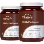 Vitaler's Vitalizující houby veganské 60 kapslí – Hledejceny.cz