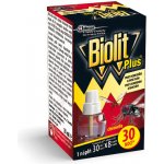 Biolit Plus elektrický odpařovač s vůní citronelly proti komárům a mouchám náhradní náplň 30 nocí 31 ml – Zbozi.Blesk.cz