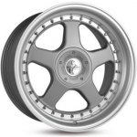 Keskin KT1 10x18 5x112 ET35 titan grey lip polished | Zboží Auto