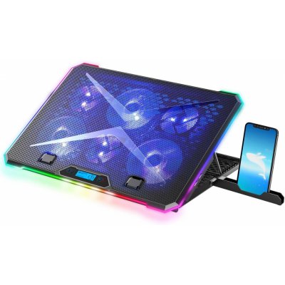 EVOLVEO Ania 9 RGB, nastavitelný podstavec pro notebook