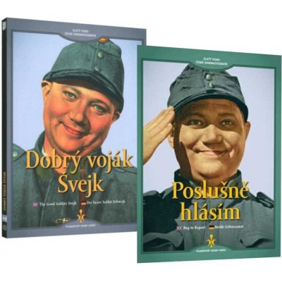 Dobrý voják Švejk Poslušně hlásím 2DVD – Hledejceny.cz