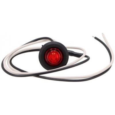 Obrysové LED světlo červené 12/24V bodové LD2633 – Hledejceny.cz