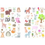 Třpytivé samolepky Zvířátta – Zboží Mobilmania