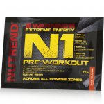 Nutrend N1 Pre-Workout 17 g - červený pomeranč