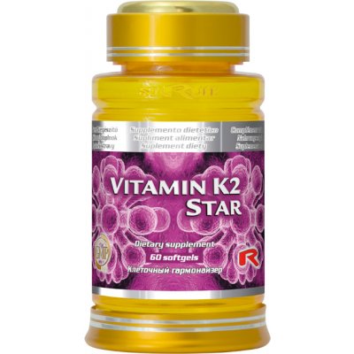 Starlife Vitamin K2 Star 120 kapslí – Hledejceny.cz