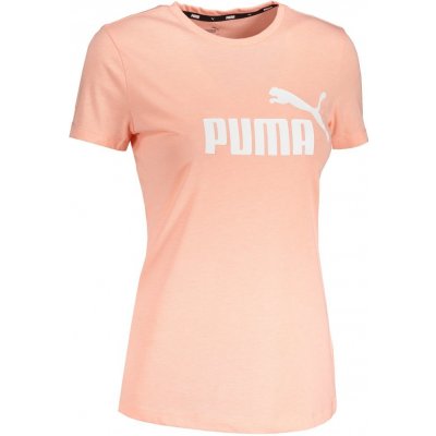 Puma Essentials Logo Heather Růžová – Zbozi.Blesk.cz