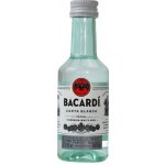 Bacardi Carta Blanca 37,5% 0,05 l (holá láhev) – Hledejceny.cz