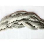 Kanekalon Easy Braid Barva: GREY (very light grey, světle šedý), Značka: Easy Braid – Hledejceny.cz