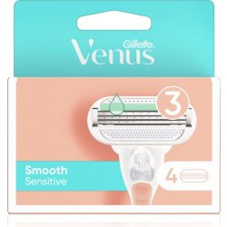 Gillette Venus Smooth Sensitive + 4 ks hlavic