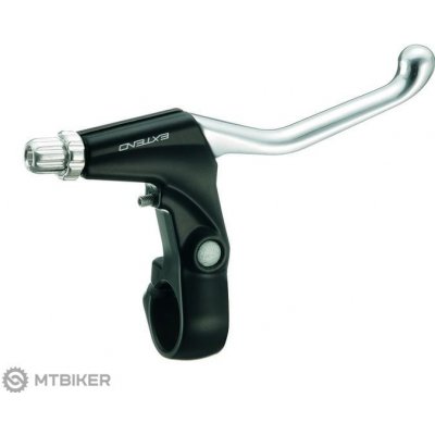 Extend AL brzdové páčky, pravá+levá, 3-prsté, černá/stříbrná – Sleviste.cz