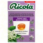 Ricola Černý Bez 40 g – Sleviste.cz