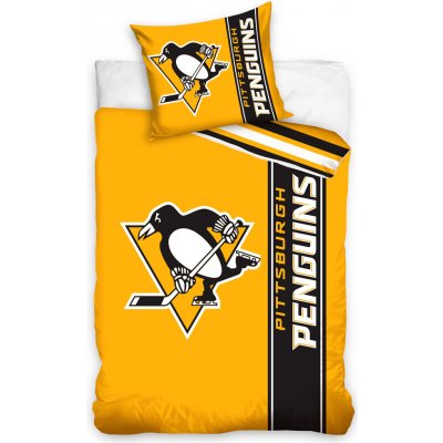 Tip Trade povlečení NHL Pittsburgh Penguins Belt 140x200 70x90 – Zboží Mobilmania