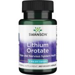 Swanson Lithium Orotate 5 mg 60 kapslí – Sleviste.cz