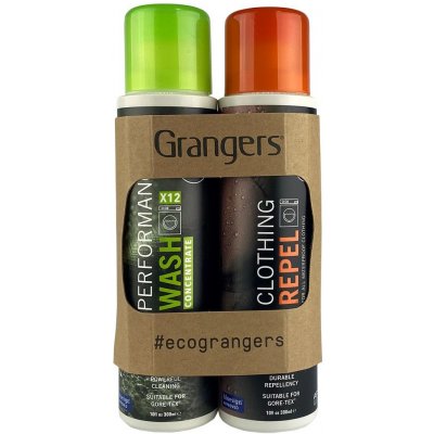 Granger's Clothing Repel + Performance Wash 2 x 300 ml