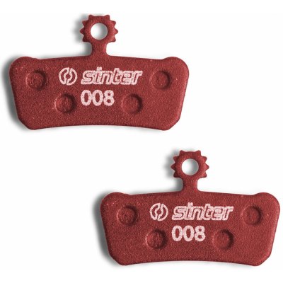 Sinter SRAM Elixir Trail G2 Guide brzdové destičky polymer červená – Sleviste.cz